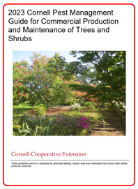 Front Cover of 2023 Trees and Shrubs Guideline