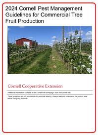 Front Cover of 2024 Tree Fruit Guideline